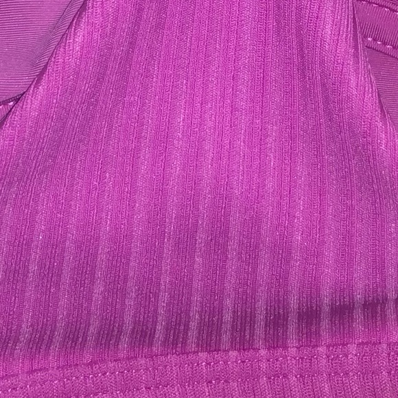 🌴Hurley Women's Standard Quick Dry Ribbed High Neck Goddess Bikini - Picture 7 of 10